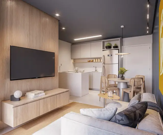 Gran Malltech – Apartamento – living