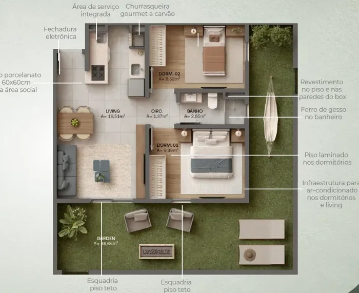 Viva Urban – Garden · finais 6 e 7