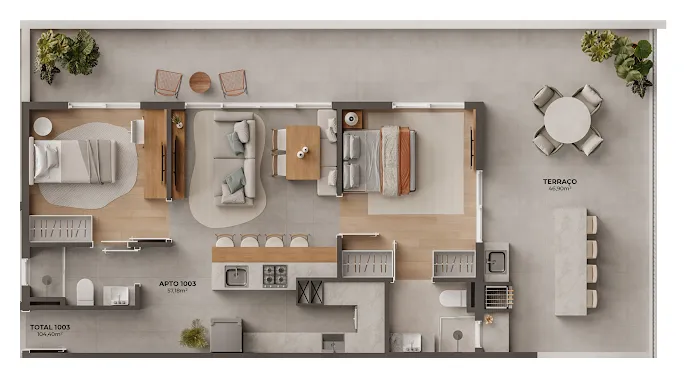 Vivanti – Apartamento de cobertura 1003